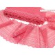 Déstock 13m dentelle élastique lingerie rose largeur 15cm