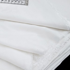 Destock 2.5m tissu cupro chevron soyeux fluide extra-doux blanc largeur 145cm
