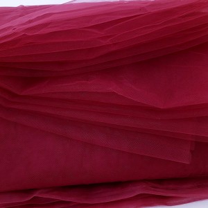 Destock 5m tissu tulle extra fin semi-rigide bordeaux largeur 165cm