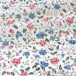 Tissu liberty tana lawn williams marine 1.1m