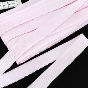 Destock 10.7m ruban élastique plat doux rose largeur 2.1cm