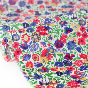 Destock tissu liberty tana lawn kaylie's sunshine multicolore 0.88m