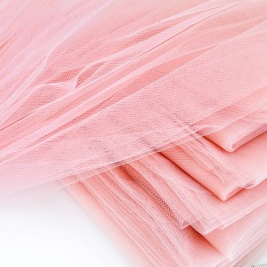 Déstock 3m tissu tulle extra fin semi rigide rose largeur 160cm