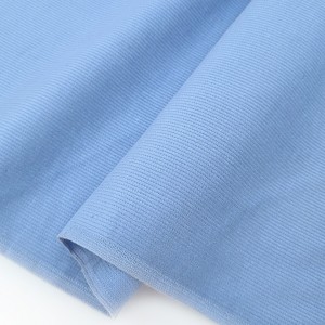 Destock 1.55m tissu velours milleraie coton bleu largeur 109cm