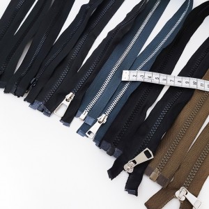 Destock 6 fermetures glissière zip séparables longueur 52-66cm