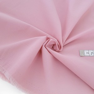 Déstock 2m tissu popeline de coton soyeux rose largeur 157cm 
