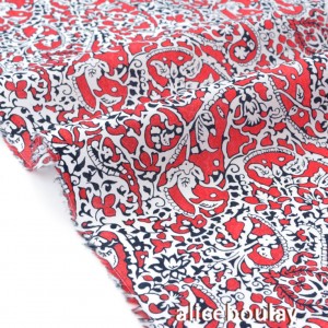 Tissu liberty tana lawn lagos laurel 0.35m