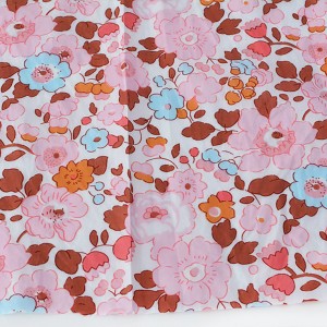 Tissu liberty tana lawn betsy rose bleu 0.7m