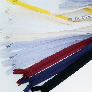 Destock lot 11 fermetures glissière zip invisible longueur 50cm