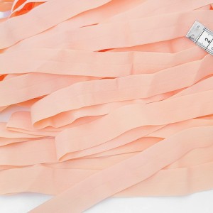 Destock 20m ruban élastique biais américain doux rose largeur 2cm
