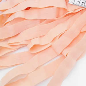 Destock 11m ruban élastique biais américain doux rose largeur 2cm
