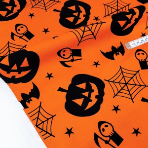 Destock 1m tissu américain coton patchwork thème halloween largeur 153cm