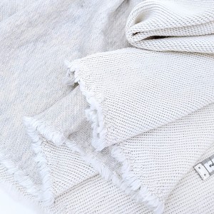 Destock 2m tissu tissu jersey sweat coton épais extra doux gris chiné clair largeur 155cm 