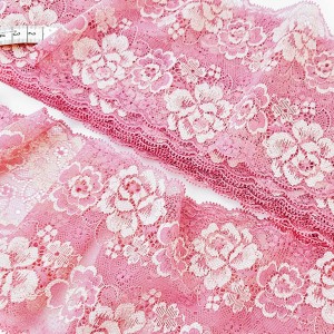 Déstock 9.8m dentelle élastique japonais haute couture largeur 13cm
